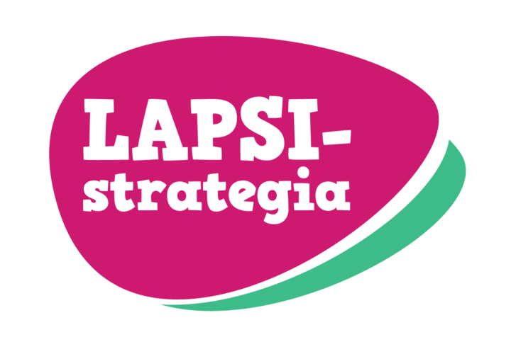 Lapsi-strategian logo.