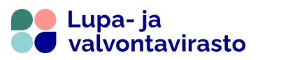 Lupa- ja valvontaviraston logo.